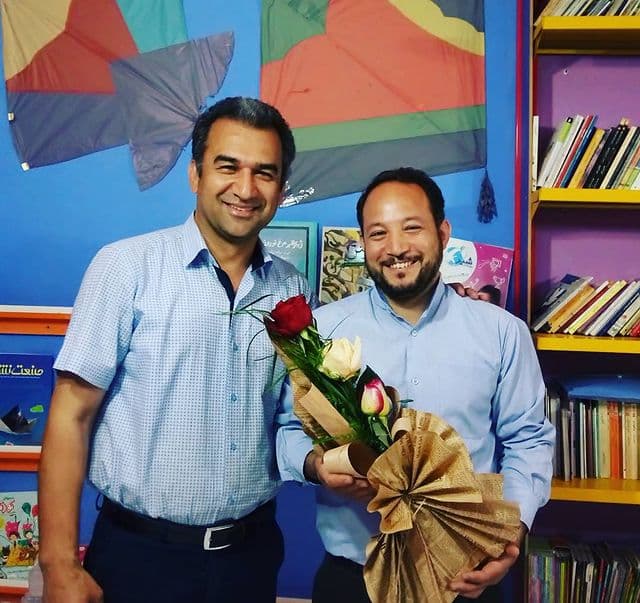 teacher Nader Musavi