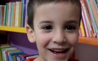 first grader student